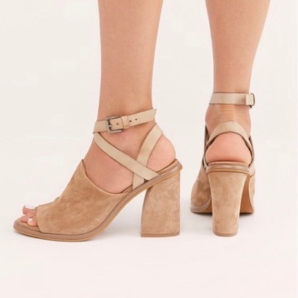 Free People | See Ya There suede sandal - Picture 1 of 9
